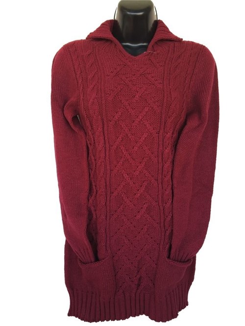 Vestido de Lã (Vermelho, M)