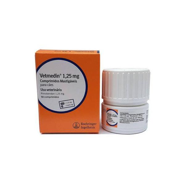 Vetmedin 1,25 Mg 50 Comprimidos - Boehringer Ingelheim