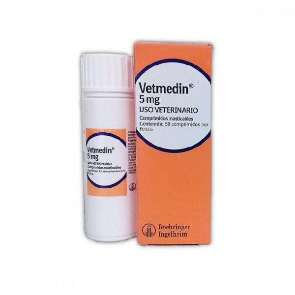 Vetmedin 5 Mg - 50 Comprimidos - Boehringer Ingelheim