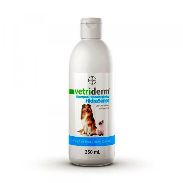 VetriDerm Hidra Sense Shampoo - 250 Ml - Bayer