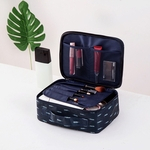 Viagem 2PC Cosmetic Bag saco de armazenamento Portable Trumpet Mini Shampoo Bag