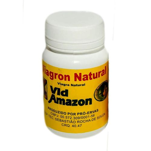 Viagron Natural - 60 Capsulas