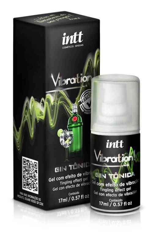 Vibration Gyn Tônica - Vibrador Liquido para Sexo Oral - Intt