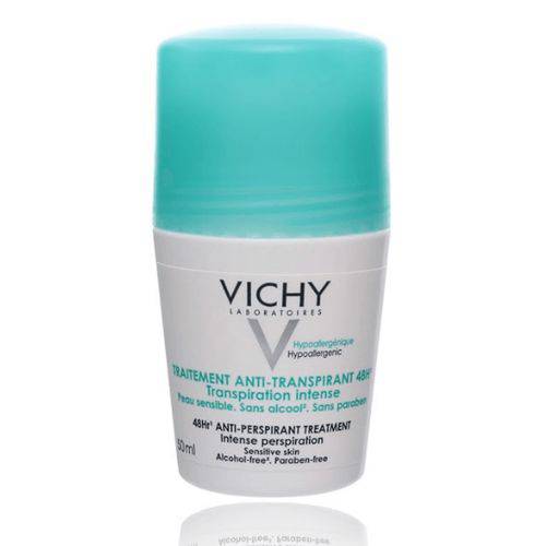 Vichy Desodorante Antitranspirante Roll On 48h Verde