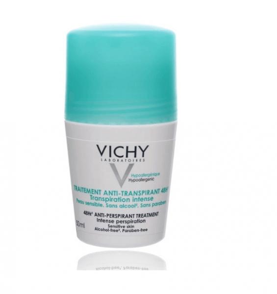 Vichy Desodorante Antitranspirante Roll On 48h Verde