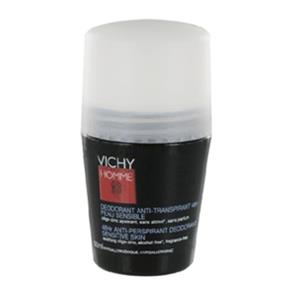 Vichy Homme Desodorante Roll-on Antitranspirante 48hrs Peles Sens??veis - 50ml - 50ml