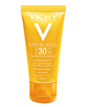 Vichy Ideal Soleil Anti Brilho Protetor Solar FPS 30 40g