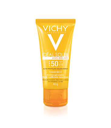 Vichy Ideal Soleil Anti Brilho Protetor Solar FPS 50 40g