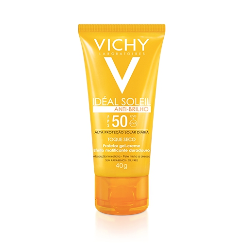 Vichy Ideal Soleil Anti Brilho Protetor Solar FPS 50