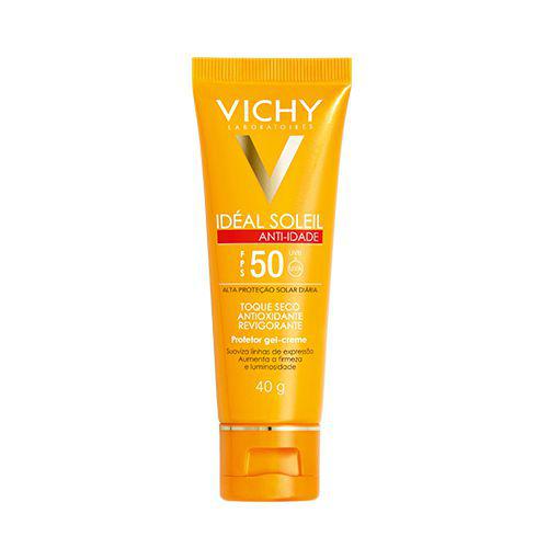 Vichy Ideal Soleil Anti Idade Protetor Solar FPS 50