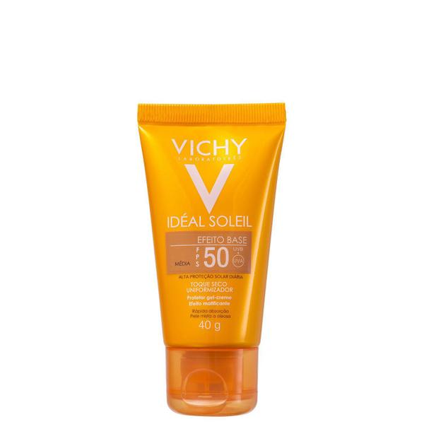Vichy Idéal Soleil Efeito Base FPS 50 Média - Protetor Solar com Cor 40g