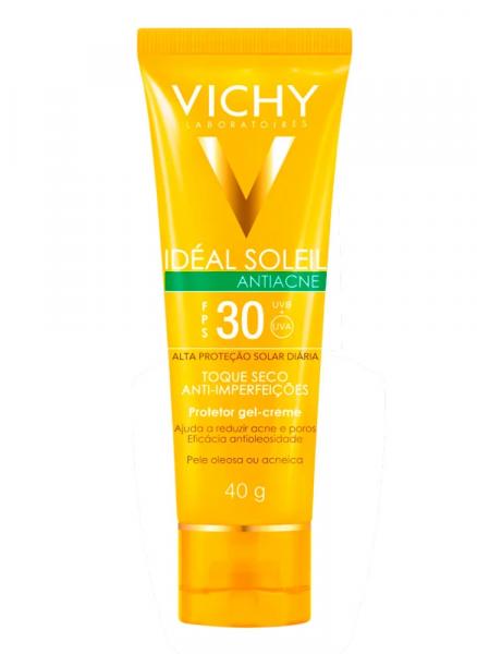 Vichy Idéal Soleil FPS30 Protetor Solar Antiacne 40ml - Vichy Capital Soleil