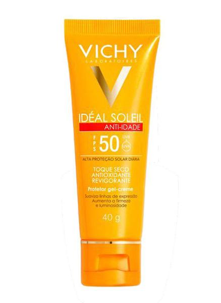 Vichy Ideal Soleil FPS50 Anti-Idade Protetor Solar 40g - Vichy Capital Soleil
