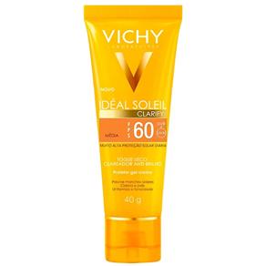 Vichy Idéal Soleil FPS60 Gel Creme Clarify Protetor Solar Cor Média 40g