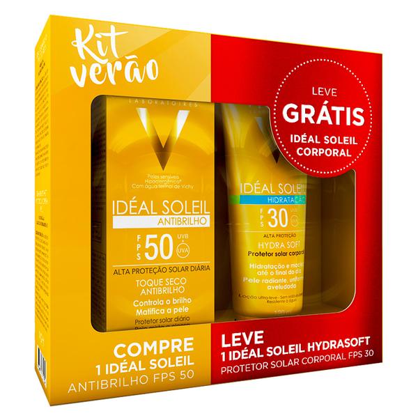 Vichy Idéal Soleil Kit - Protetor Solar Facial + Protetor Solar Corporal