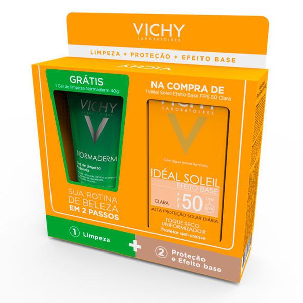 Vichy Ideal Soleil Kit - Protetor Solar + Gel de Limpeza