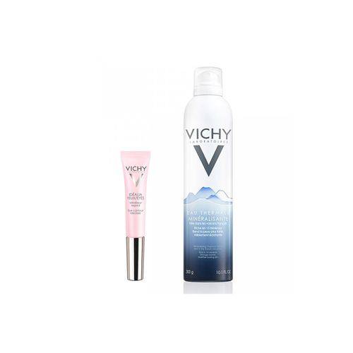 Vichy Kit Idealia Olhos 15ml + Agua Thermal 300ml