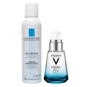 Vichy + La Roche-Posay Kit - Mineral 89 + Água Thermal Kit