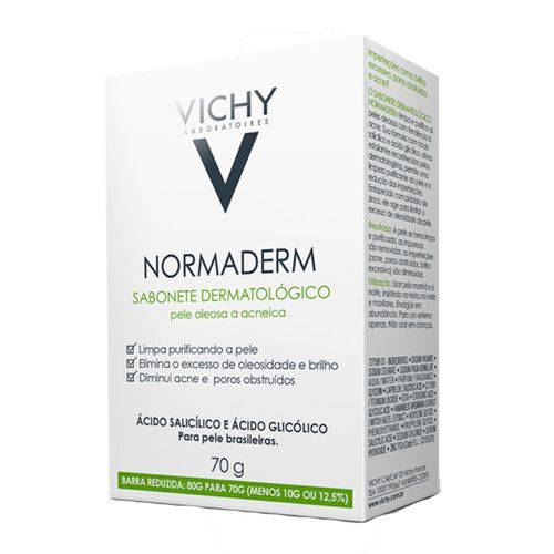 Vichy Normaderm Sabonete Dermatológico Anti-imperfeições 70g