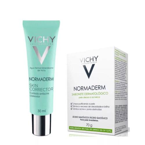 Vichy Normaderm Skin Corrector 30ml + Normaderm Sabonete 70g