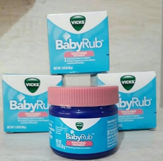 Vick Baby Rub - Pomada Anti Tosse para Bebê - 50G