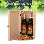 Vinho tinto como embalagem de presente caixa de madeira natural sem garrafas de vinho [1 pc] fivela de cobre vintage caixa de armazenamento de vinho tinto
