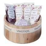 Vinotage Merlot Kit - Shampoo + Condicionador + Sabonetes + Hidratante Kit