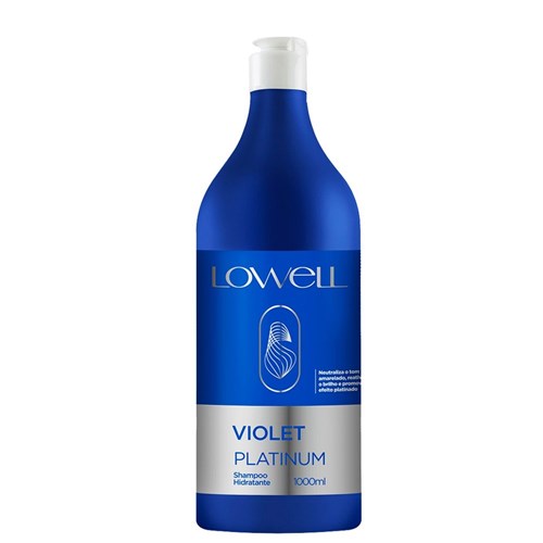 Violet Platinum Shampoo Lowell Matizador 1000ml