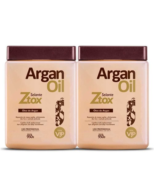 2 Vip Argan Oil Ztox Selante 950G