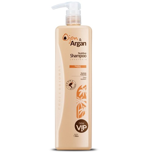 Vip Ojon e Argan Shampoo Nutritive Litro New Vip