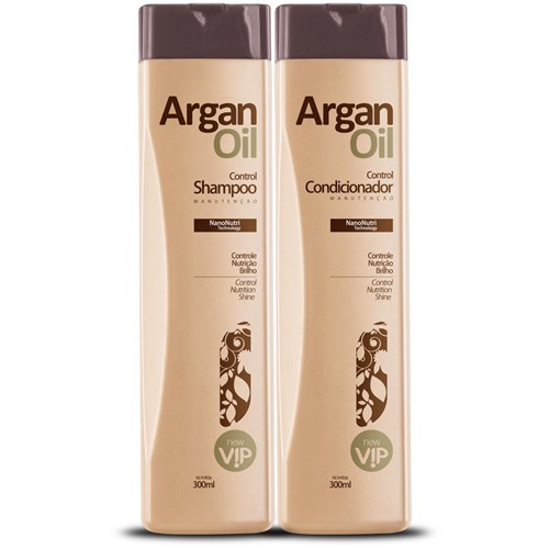 Vip Shampoo e Condicionador Argan Oil Manutenção 2X300Ml