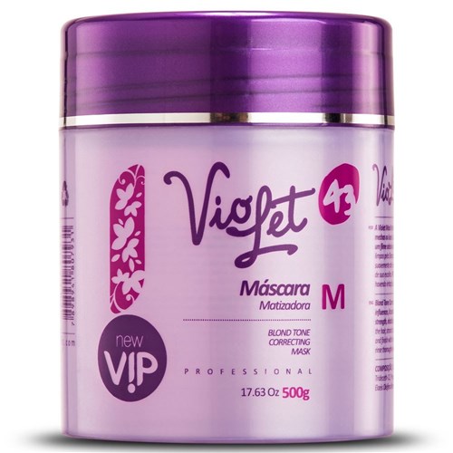 Vip Violet Mascara Matizadora Profissional 500Gr