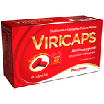 Viricaps - Guaraná + Polivitamínico - 60 Cápsulas - Maxinutri