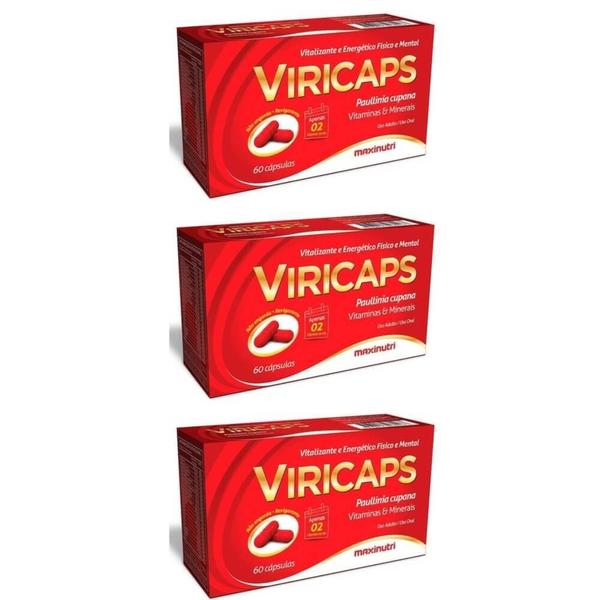 Viricaps - 3x 60 Cápssulas - Maxinutri