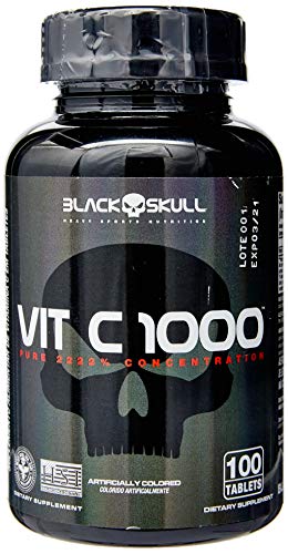 Vit C 1000-100 Tablets- Black Skull, Black Skull