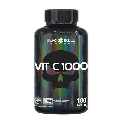Vit C 1000 - 100 Tablets- Black Skull