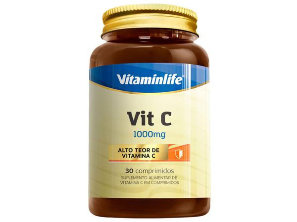 Vit C 1000mg - 30 Comprimidos - Vitaminlife