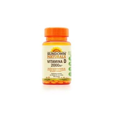 Vitamina D Sundown Naturals 2000 UI 200 Cápsulas