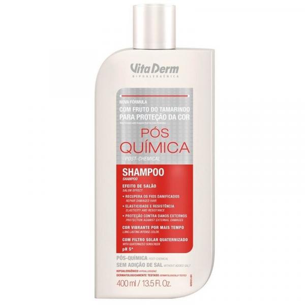 Vita Derm Pós Quimica com Proteção da Cor Shampoo - 400ml