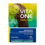 Vita One Suplemento Vitamínico Mineral Nutrição Para Cabelos E Unhas - 30 Cápsulas