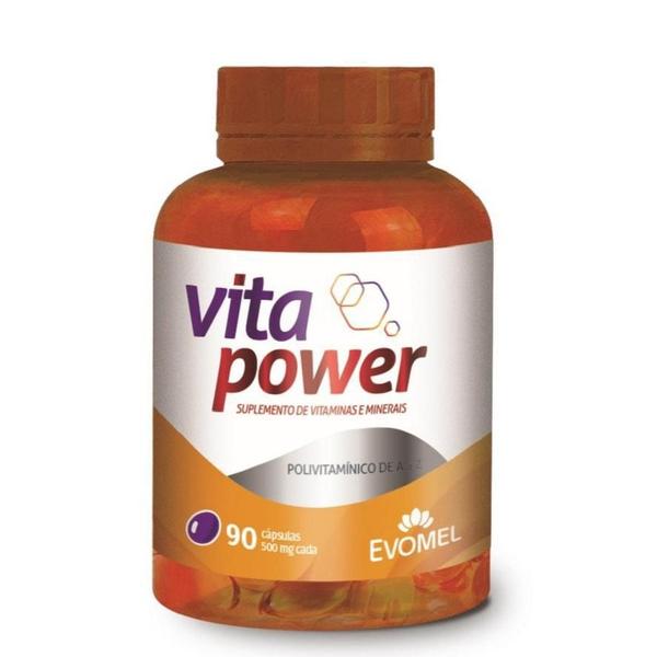 Vita Power Polivitamínico de a à Z 90 Capsulas Evomel