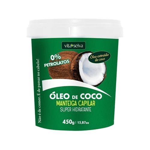 Vita Seiva Manteiga Capilar Óleo de Coco 450g