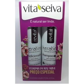 Vita Seiva Revitah Keratina Shampoo+Condcionador 300ml Cada