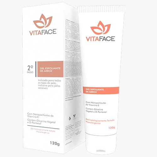VITAFACE GEL ESFOLIANTE DE ARROZ - 120 ML - Vitaface Professional Skincare