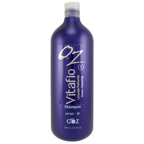 Shampoo Limpeza Profunda Oz Vitafio 1 Litro Goz
