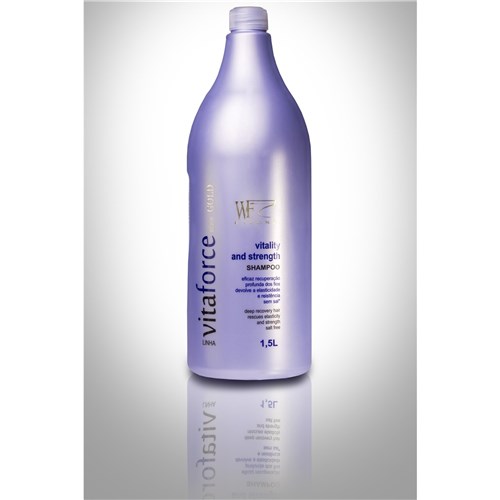 Vitaforce - Shampoo Vitality And Strength Wf Cosmeticos 1,5L