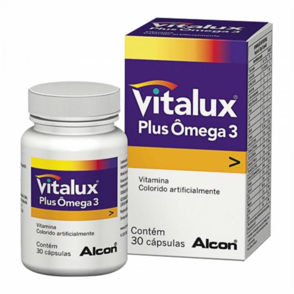 Vitalux Plus Ômega 3 30 Cápsulas