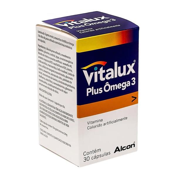 Vitalux Plus Ômega 3 C/ 30 Cápsulas