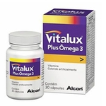 Vitalux plus omega 3 c/30 capsulas