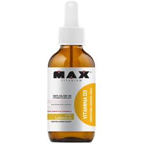Vitamia D3 - Max Titanium - Laranja - 30 Ml